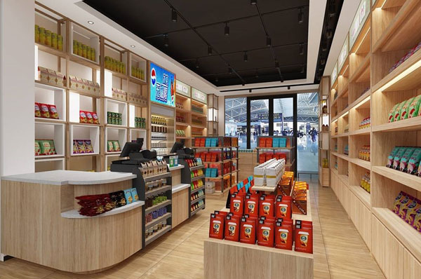 便利店效果图 便利店效果图