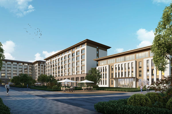 养老院效果图 养老院效果图