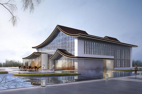 售楼部效果图 售楼部效果图