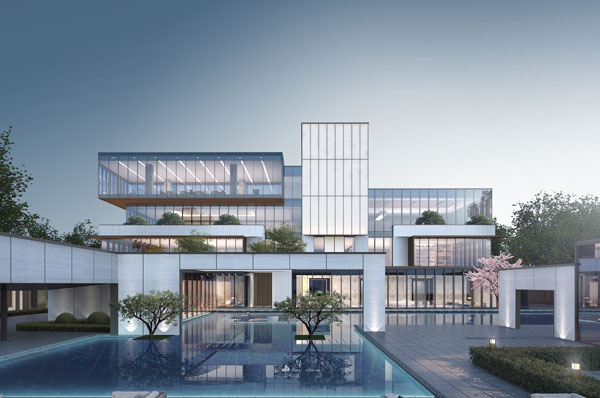 外景效果图 外景效果图