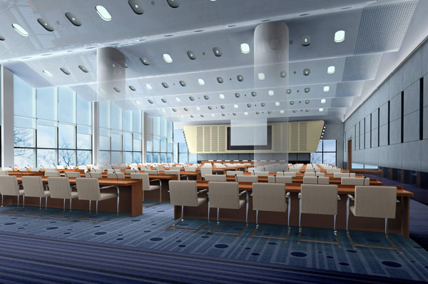 多功能厅效果图 多功能厅效果图