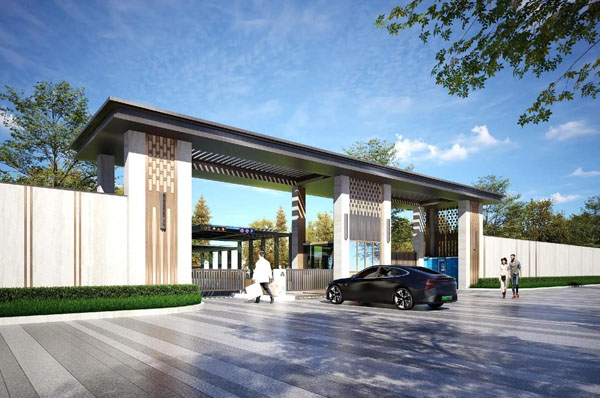 大门效果图 大门效果图