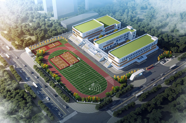 学校效果图 学校效果图