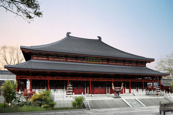 寺庙效果图 寺庙效果图