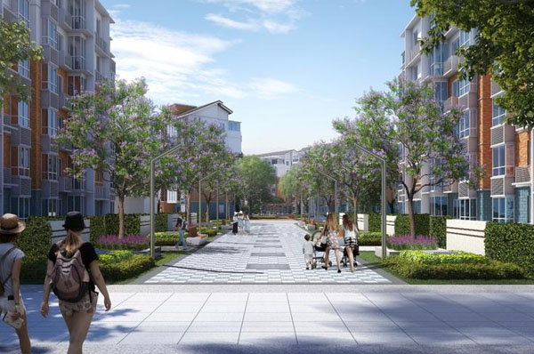 小区装修效果图 小区装修效果图