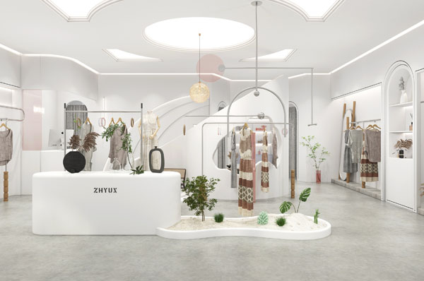 服装店效果图 服装店效果图