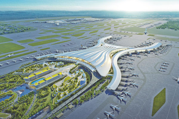 机场效果图 机场效果图