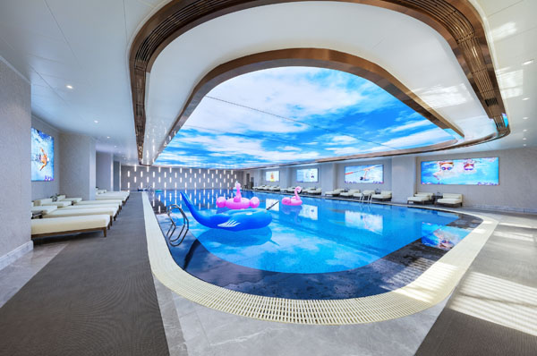 游泳馆效果图 游泳馆效果图