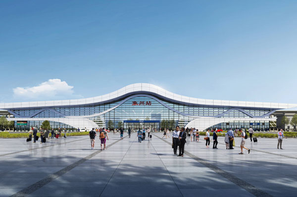 火车站效果图 火车站效果图