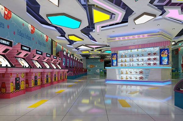 电玩城效果图 电玩城效果图