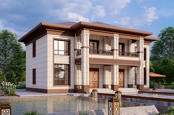 自建房效果图 自建房效果图