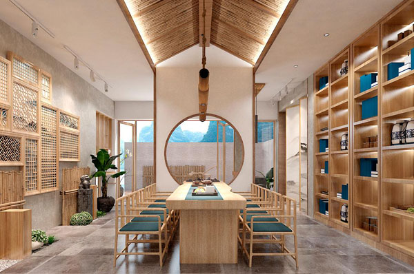 茶楼效果图 茶楼效果图