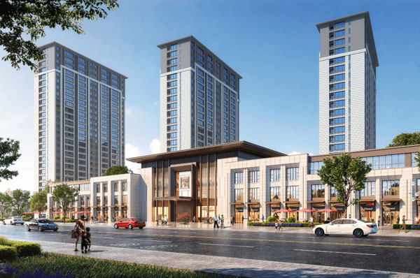 街景效果图 街景效果图