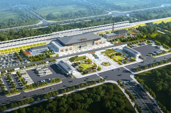 车站效果图 车站效果图