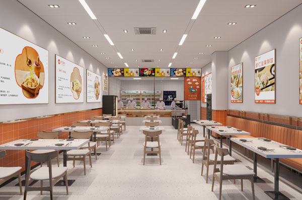 饭店效果图 饭店效果图